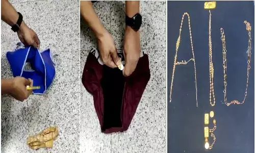 अंडरगारमेंट के अंदर 1.72 करोड़ का सोना रखकर ला रही महिला को कस्टम वालों ने पकड़ लिया