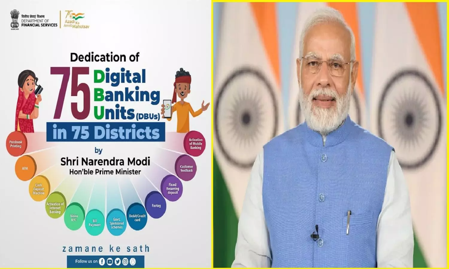 डिजिटल बैंकिंग यूनिट क्या है? पीएम मोदी ने 75 जिलों में Digital Banking Unit शुरू की है, DBU से क्या लाभ होगा