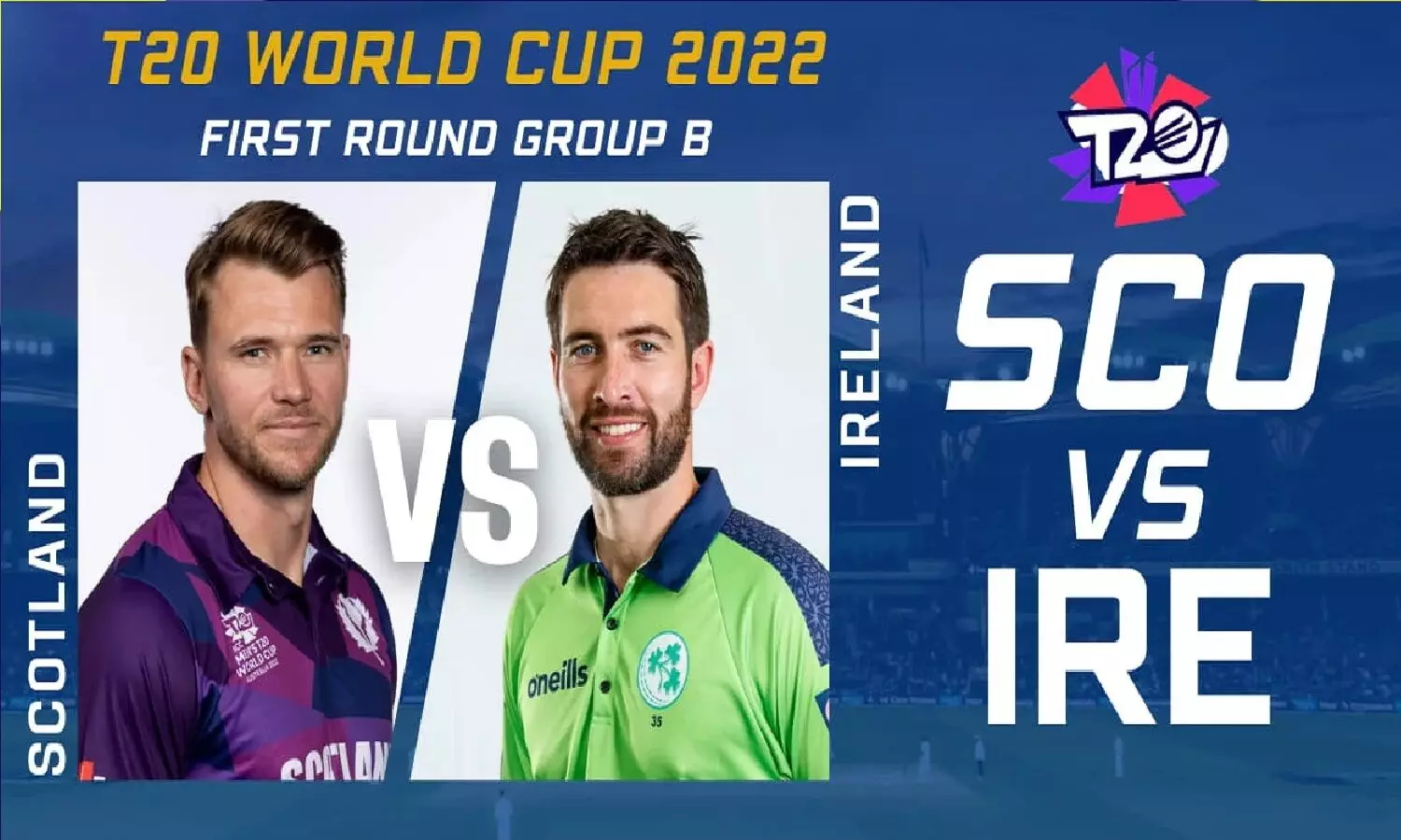 Scotland Vs Ireland Todays Match Playing 11: T20 WC 2022 का 7वां मैच स्कॉटलैंड Vs आयरलैंड के बीच, जानें प्लेइंग 11