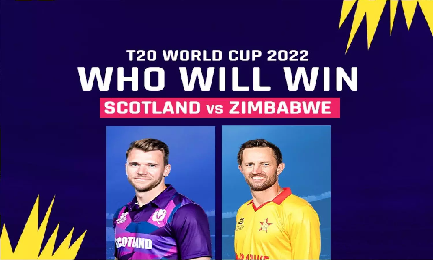 SCO Vs ZIM Playing 11: T20 WC 2022 का 12वां मैच स्कॉटलैंड Vs ज़िम्बाब्वे, जानें प्लेइंग 11