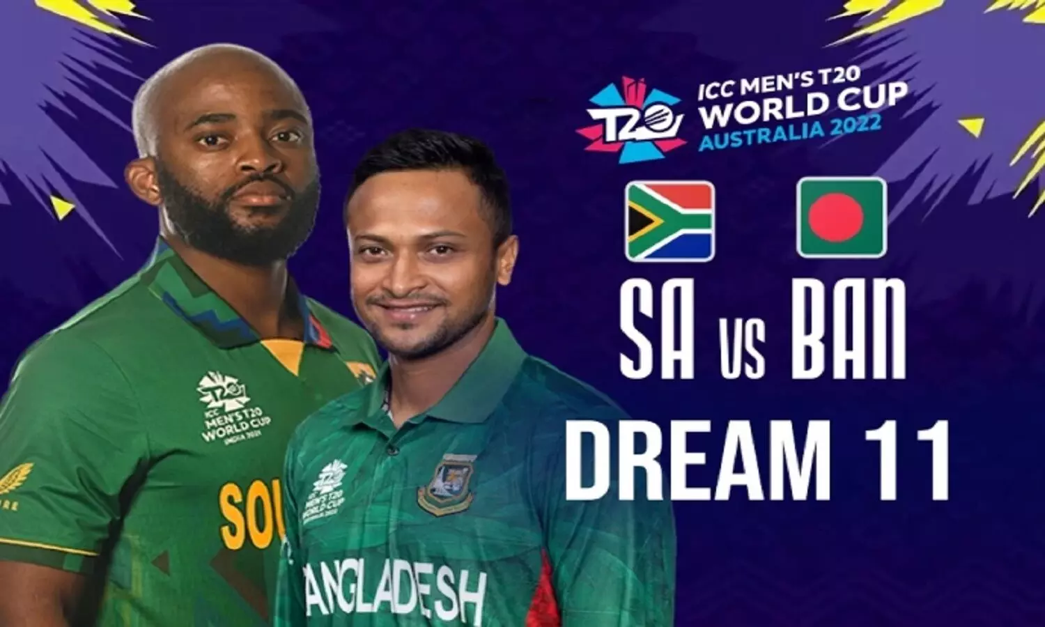 SA Vs BAN Playing 11: T20 WC 2022 का 22वां मैच, साऊथ अफ्रीका Vs बांग्लादेश, देखें प्लेइंग 11
