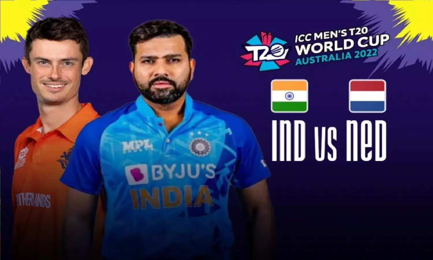 India Vs Netherlands Match: टी20 वर्ल्ड कप का 23वां मैच इंडिया Vs नीदरलैंड्स, देखें प्लेइंग 11