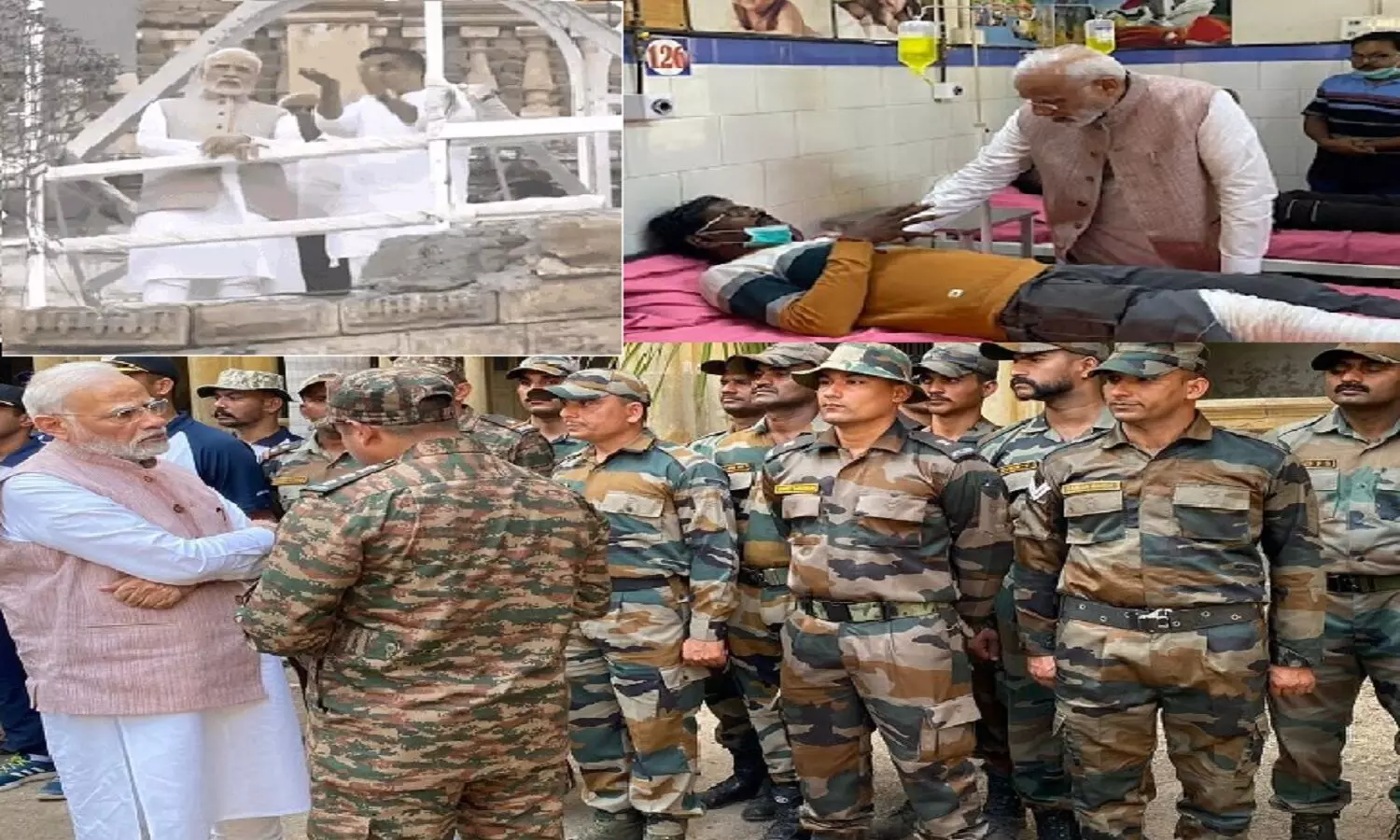 मोरबी पुल हादसे के पीड़ितों से मिलने गए पीएम मोदी ने क्या-क्या किया? मोरबी पुल हादसे के पीड़ितों से मिलने गए पीएम मोदी ने क्या-क्या किया?