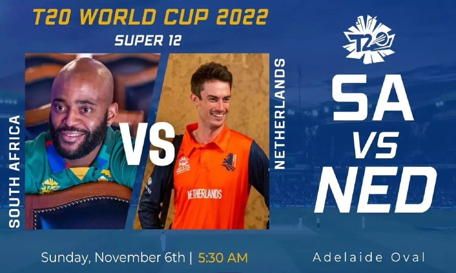 SA Vs NED Playing 11: T20 WC 2022 का 40वां मैच, साऊथ अफ्रीका Vs नीदरलैंड्स, देखें प्लेइंग 11