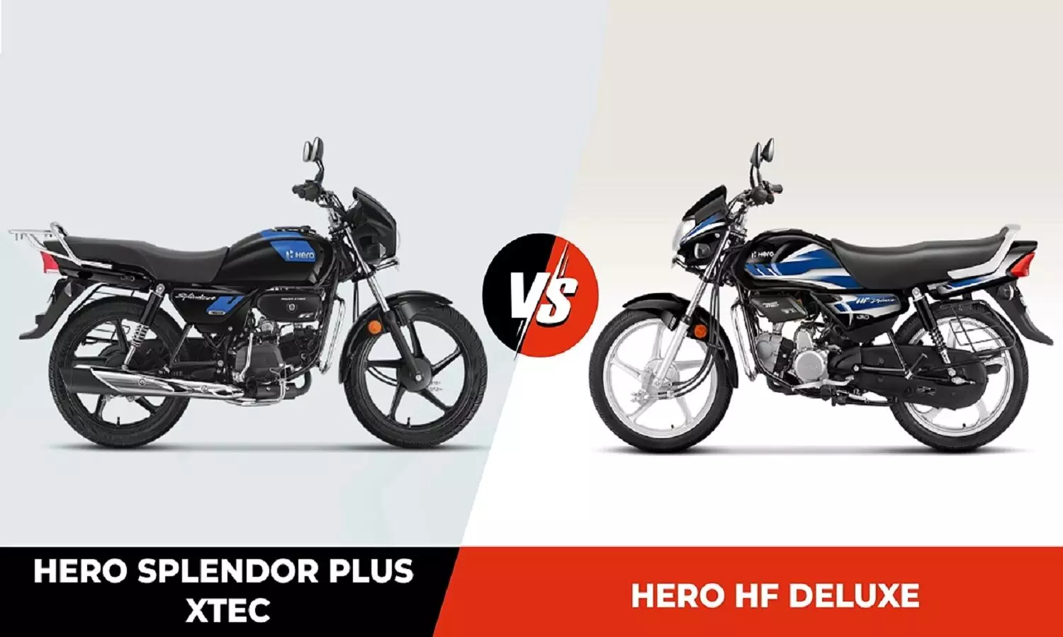 Splendor Plus XTec और HF Deluxe में कम्पेरिजन, जानें कौन है बेहतर Splendor Plus XTec और HF Deluxe में कम्पेरिजन, जानें कौन है बेहतर
