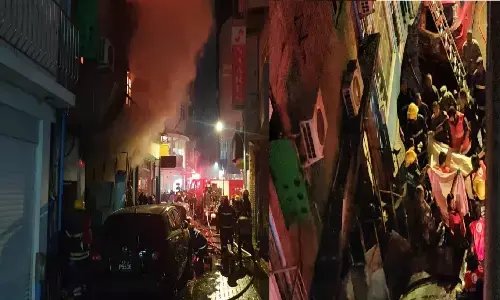मालदीव के माले शहर में आग लगने से 9 भारतीयों समेत 10 लोगों की मौत मालदीव के माले शहर में आग लगने से 9 भारतीयों समेत 10 लोगों की मौत