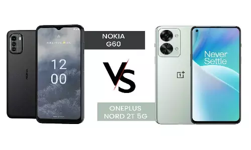 Nokia G60 5G vs OnePlus Nord 2T : कौन सा स्मार्टफोन है वैल्यू फॉर मनी, जानें Nokia G60 5G vs OnePlus Nord 2T : कौन सा स्मार्टफोन है वैल्यू फॉर मनी, जानें