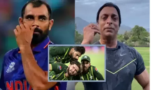 Mohammad Shami Vs Shoaib Akhtar: T20 WC के बाद मोहम्मद शमी और शोएब अख्तर के बीच भसड़ मच गई है Mohammad Shami Vs Shoaib Akhtar: T20 WC के बाद मोहम्मद शमी और शोएब अख्तर के बीच भसड़ मच गई है