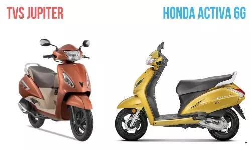 TVS Jupiter vs Honda Activa 6G दोनों में से कौन सी स्कूटर बेस्ट है? जानें