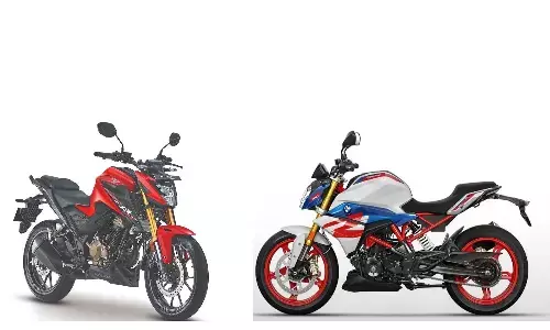 Honda CB300F vs BMW G 310 R: जानें दोनों में कौन है दमदार Honda CB300F vs BMW G 310 R: जानें दोनों में कौन है दमदार