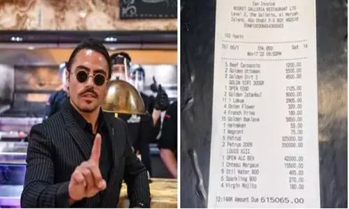 दोस्तों ने Salt Bae के रेस्टोरेंट में खाना खाया और बिल आया 1.36 करोड़, बड़े प्रेम से चुका भी दिया