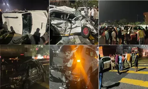 पुणे बेंगलुरु हाइवे में भीषण हादसा: ट्रक कंटेनर ने 48 गाड़ियों को टक्कर मारी, 50 से ज़्यादा लोग घायल