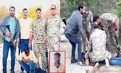 MP News: 10 हजार के इनामी डकैत करुआ गुर्जर को पुलिस ने दबोचा