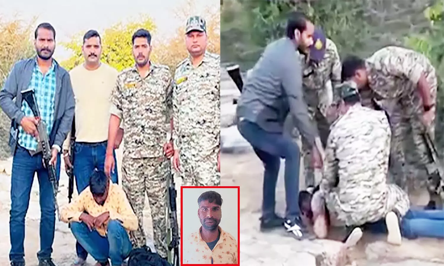 MP News: 10 हजार के इनामी डकैत करुआ गुर्जर को पुलिस ने दबोचा