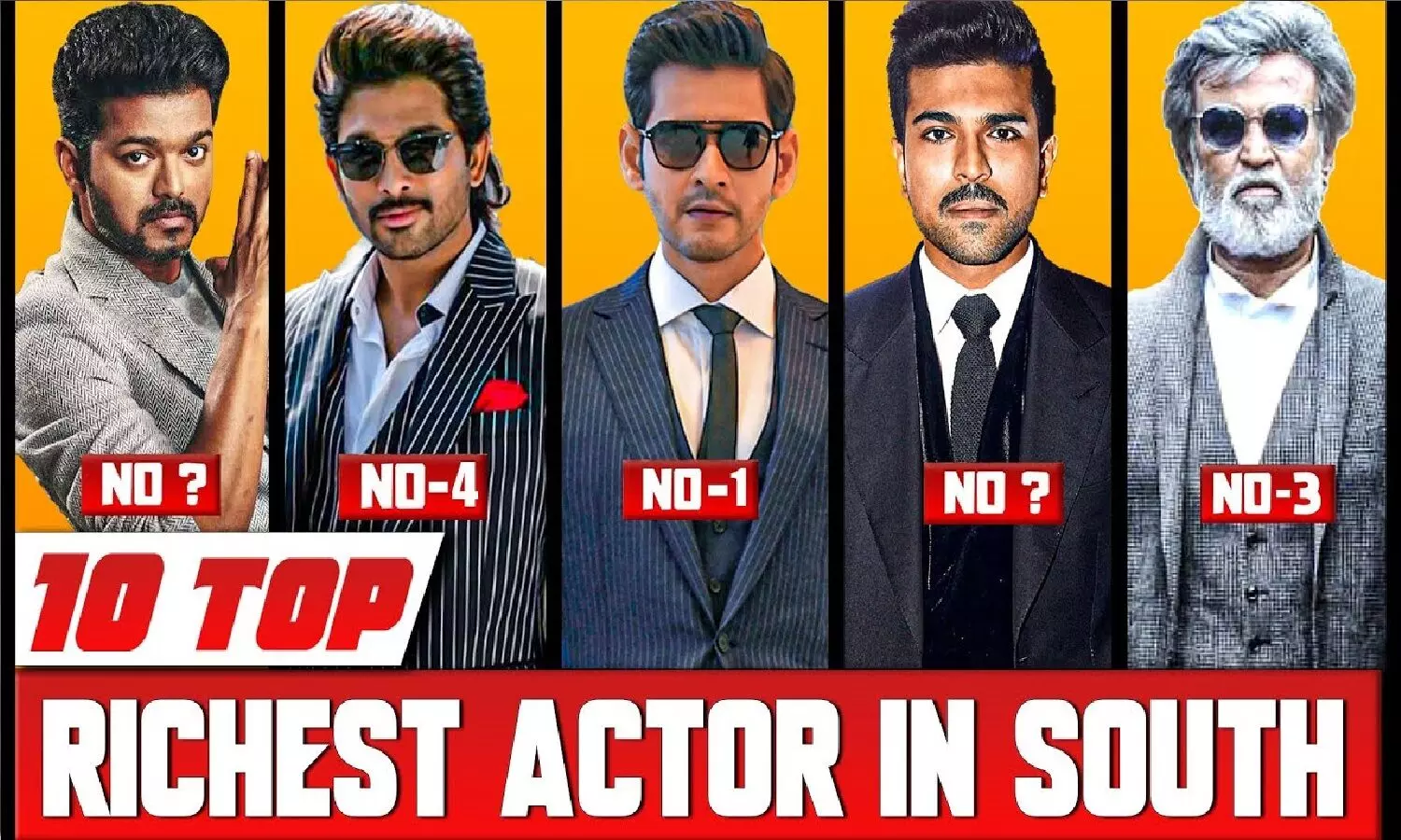 Richest South Indian Actors: साऊथ के सबसे अमीर एक्टर्स, जिनके पास बॉलीवुड स्टार्स से ज़्यादा संपत्ति है