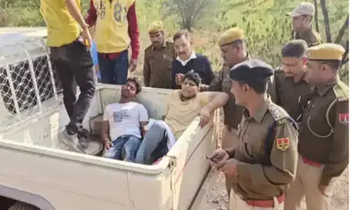 राजू ठेहट हत्याकांड के आरोपी पकड़े गए, पुलिस और बदमाशों के बीच फायरिंग हुई