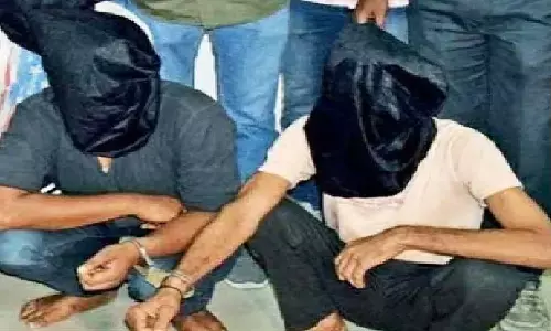 एमपी ग्वालियर के हाइवे में दंपत्ति से लूट करने वाले दो आरोपियों को पुलिस ने दबोचा