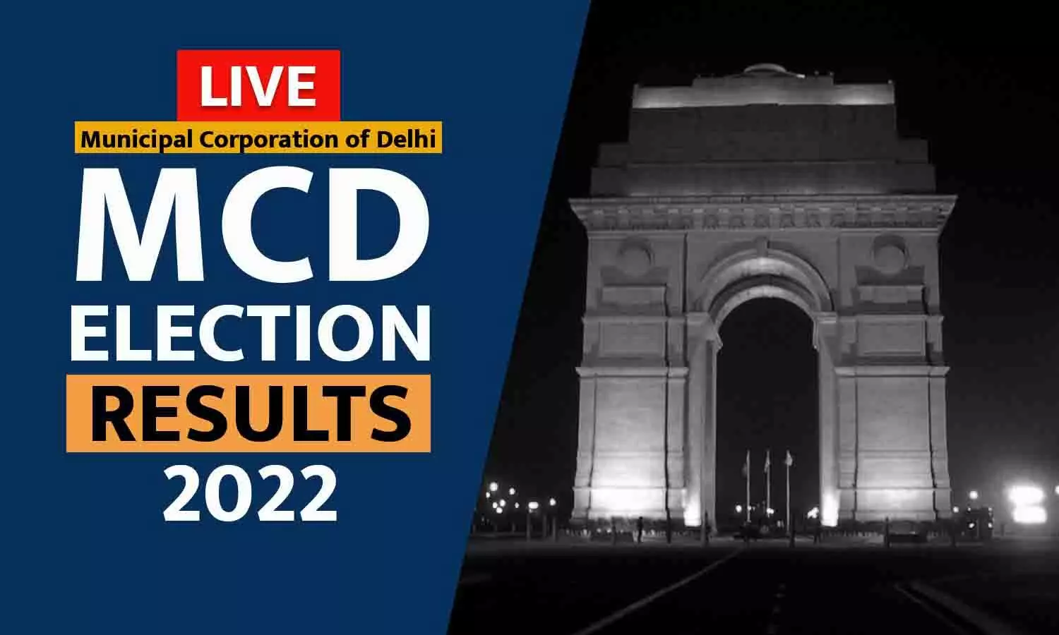 MCD Election Results 2022 Live