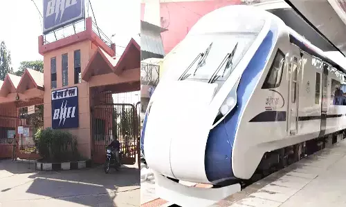 भेल अब ट्रेनों का पूरा रैक बनाएगा, वंदे भारत सुपरफास्ट से करेगा शुरुआत भेल अब ट्रेनों का पूरा रैक बनाएगा, वंदे भारत सुपरफास्ट से करेगा शुरुआत