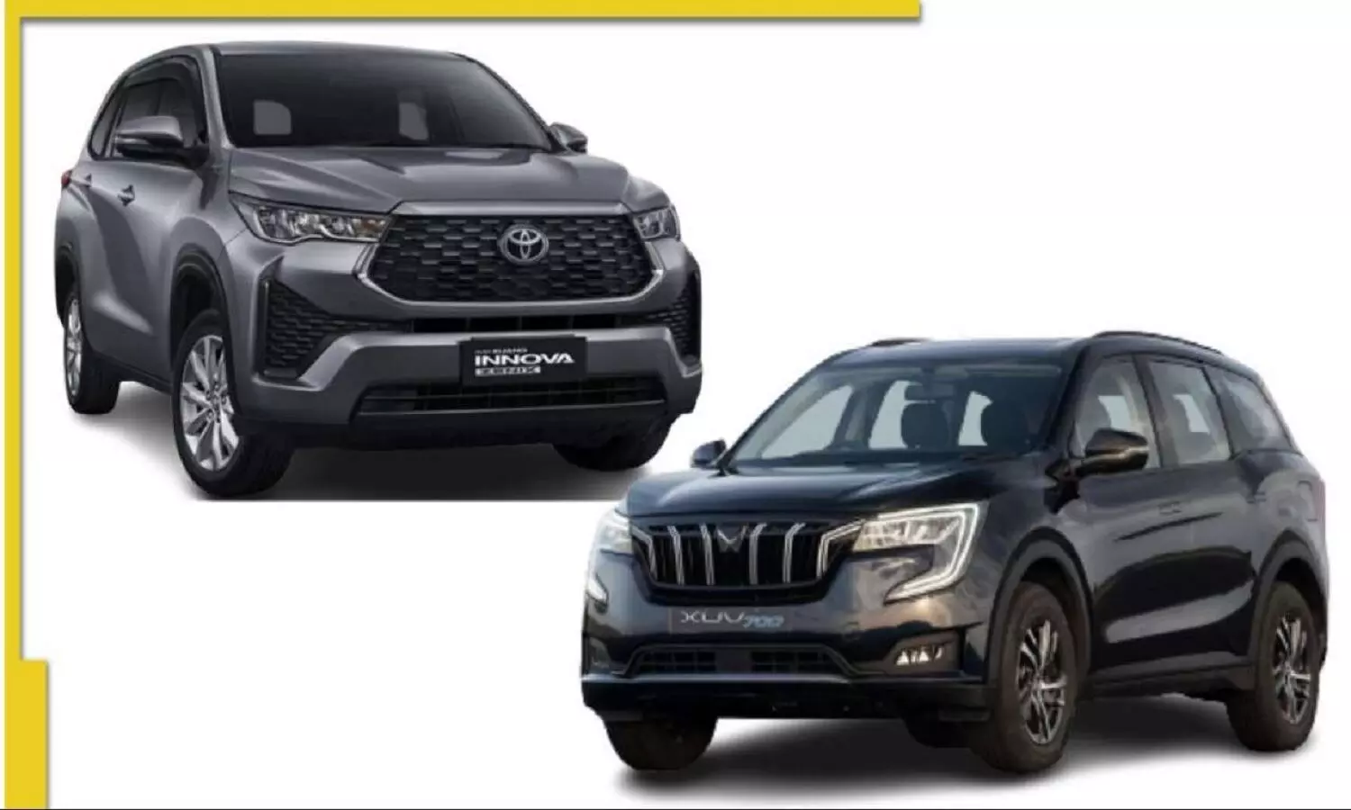 Toyota Innova Hycross vs Mahindra XUV700 क्या है अंतर कौन है बेहतर, जानें