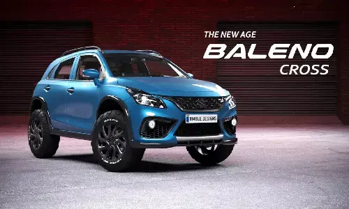 अपकमिंग Baleno Cross के फीचर्स, स्पेसिफिकेशन्स, लांच डेट और कीमत सब कुछ जानें अपकमिंग Baleno Cross के फीचर्स, स्पेसिफिकेशन्स, लांच डेट और कीमत सब कुछ जानें
