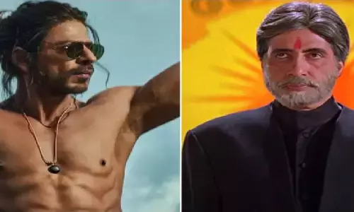 Shah Rukh Khan Vs Amitabh Bachchan At 57: 57 साल के शाहरुख़ ने दिखाए 8 पैक एब्स, इस उम्र में अमिताभ ऐश्वर्या के पिता बने थे