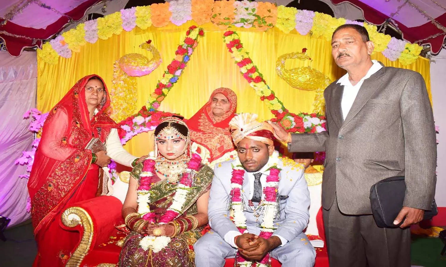 एमपी के मुरैना में रिटायर्ड इंस्पेक्टर ने बहू का कराया पुनर्विवाह, बेटी की तरह किया विदा