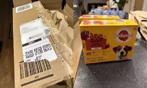 Amazon से एक लाख रुपए का Laptop मंगवाया, पैकेट के अंदर डॉग फ़ूड Pedigree निकला