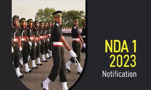 NDA 2023 Notification: एनडीए एग्जाम का नोटिफिकेशन आ गया, पद, आवेदन, और परीक्षा के बारे में सब जान लो NDA 2023 Notification: एनडीए एग्जाम का नोटिफिकेशन आ गया, पद, आवेदन, और परीक्षा के बारे में सब जान लो