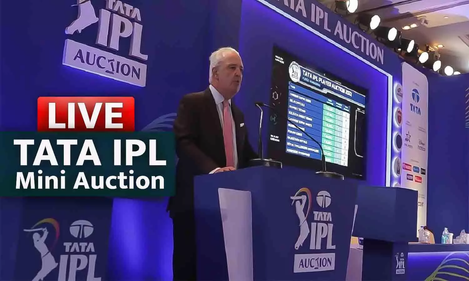 IPL Mini Auction Live
