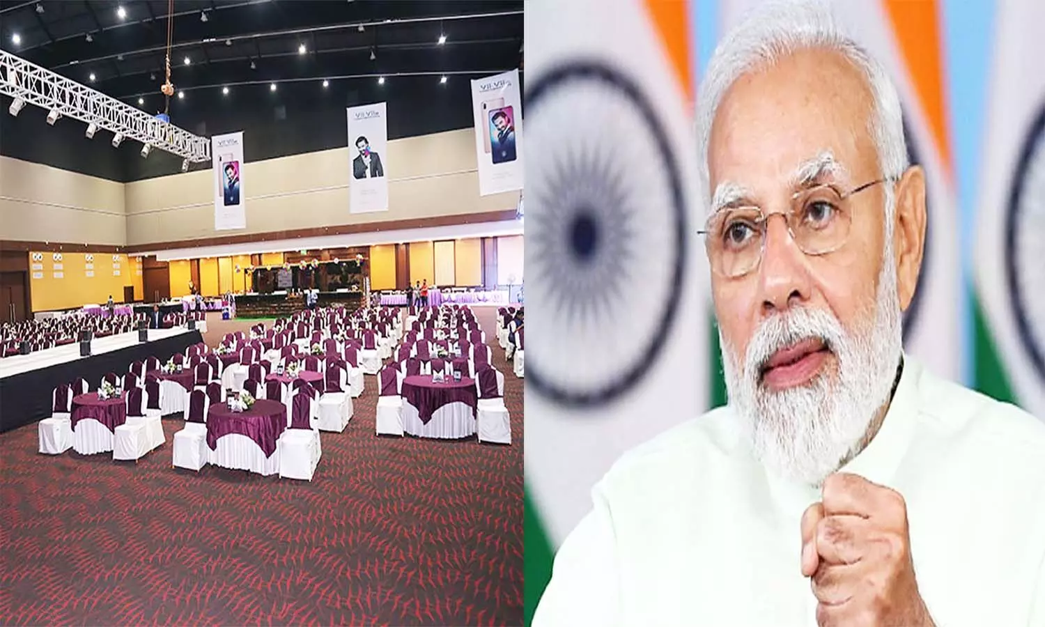 एमपी के इंदौर में प्रधानमंत्री नरेन्द्र मोदी करेंगे राउंड टेबल लंच