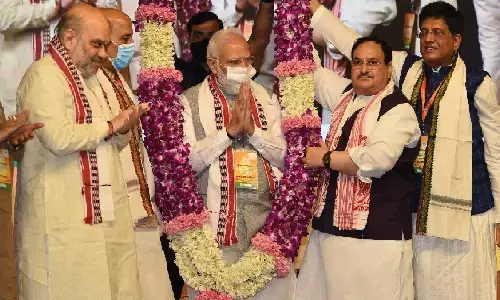 दिल्ली: बीजेपी की राष्ट्रीय कार्यकारिणी बैठक में क्या हुआ? 9 राज्यों के विधानसभा चुनाव को लेकर पार्टी ने तैयारी शुरू कर दी दिल्ली: बीजेपी की राष्ट्रीय कार्यकारिणी बैठक में क्या हुआ? 9 राज्यों के विधानसभा चुनाव को लेकर पार्टी ने तैयारी शुरू कर दी