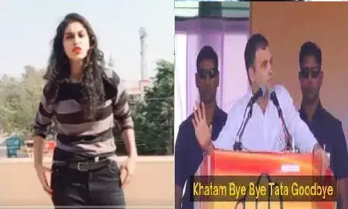 राहुल गांधी ने अगर इस लड़की का Bharat Jodo Yatra Rap सुन लिया तो अपनी यात्रा कैंसिल कर देंगे राहुल गांधी ने अगर इस लड़की का Bharat Jodo Yatra Rap सुन लिया तो अपनी यात्रा कैंसिल कर देंगे