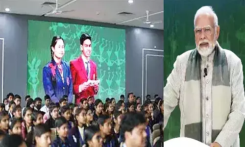 परीक्षा पे चर्चा प्रोग्राम में प्रधानमंत्री नरेन्द्र मोदी ने छात्रों को दिए टिप्स