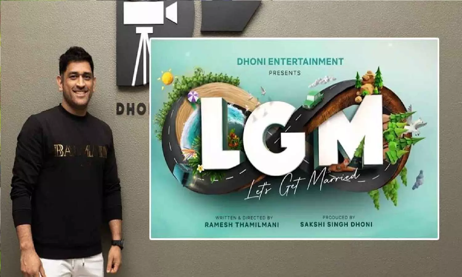 एमएस धोनी ने तमिल फिल्म Lets Get Married से की Dhoni Entainment की शरुआत, बन गए फिल्म प्रोड्यूसर एमएस धोनी ने तमिल फिल्म Lets Get Married से की Dhoni Entainment की शरुआत, बन गए फिल्म प्रोड्यूसर