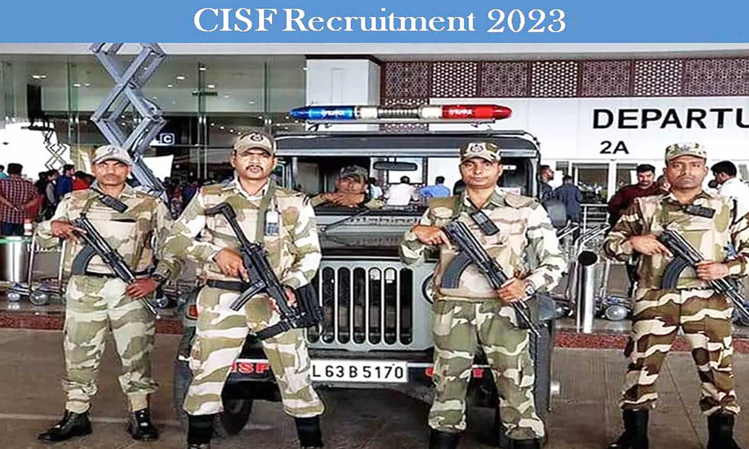 CISF Recruitment 2023: केन्द्रीय औद्योगिक सुरक्षा बल में निकली वैकेंसी, अभ्यर्थी पद व योग्यता जान लें CISF Recruitment 2023: केन्द्रीय औद्योगिक सुरक्षा बल में निकली वैकेंसी, अभ्यर्थी पद व योग्यता जान लें