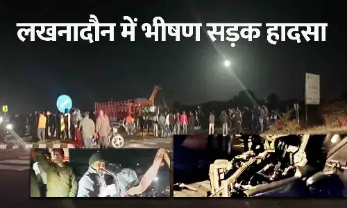 एमपी के लखनादौन बायपास में बड़ा सड़क हादसा