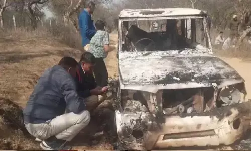 हरियाणा के भिवानी में गौ तस्करों को कार में जिंदा जला देने का पूरा मामला हरियाणा के भिवानी में गौ तस्करों को कार में जिंदा जला देने का पूरा मामला