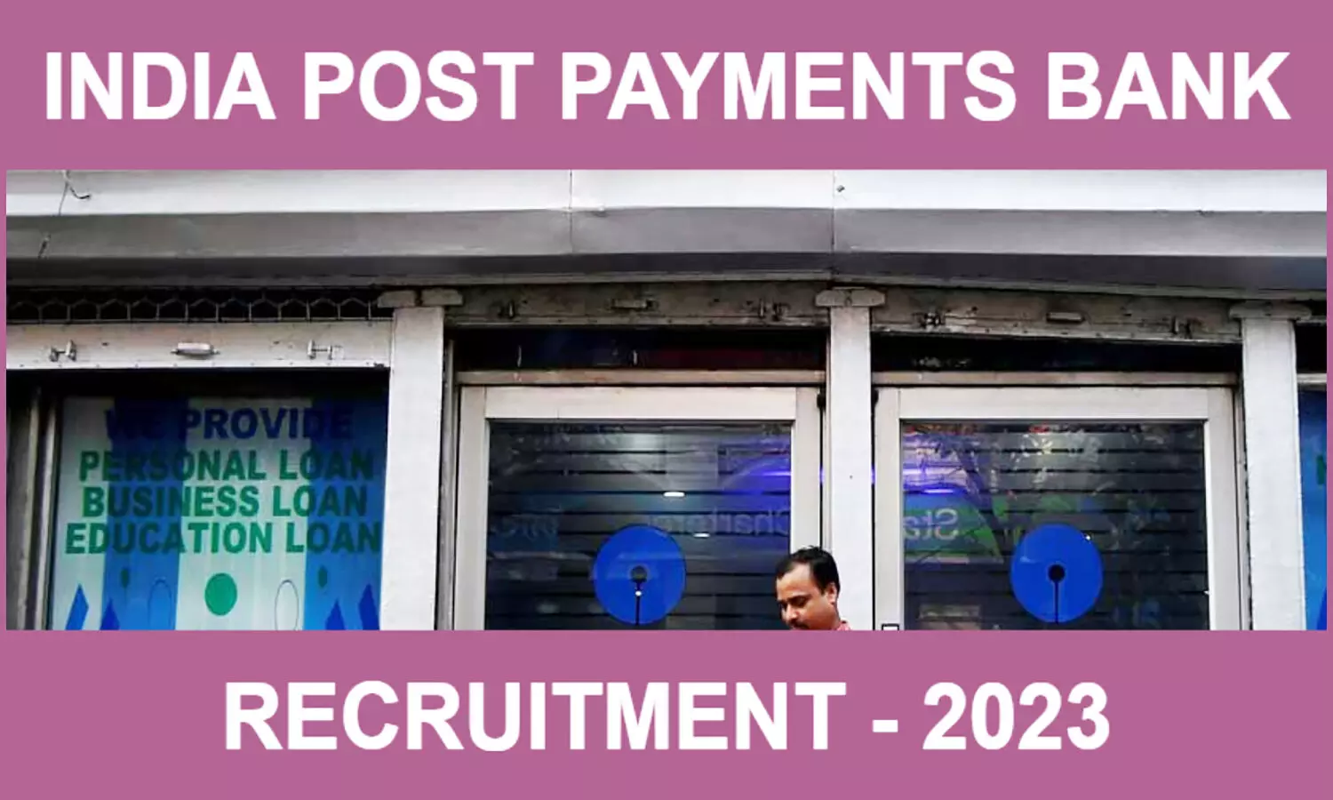 IPPB Recruitment 2023: इंडिया पोस्ट पेमेंट बैंक में जूनियर एसोसिएट सहित अन्य पदों की निकली वैकेंसी, 28 फरवरी तक कर सकते हैं आवेदन IPPB Recruitment 2023: इंडिया पोस्ट पेमेंट बैंक में जूनियर एसोसिएट सहित अन्य पदों की निकली वैकेंसी, 28 फरवरी तक कर सकते हैं आवेदन