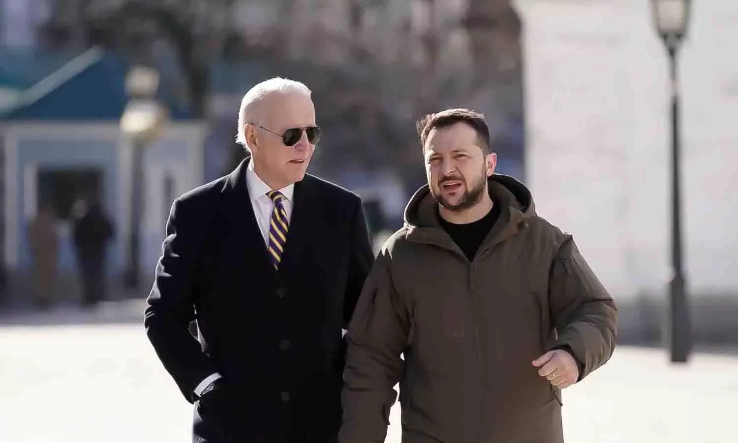 Joe Biden’s surprise visit to Kyiv
