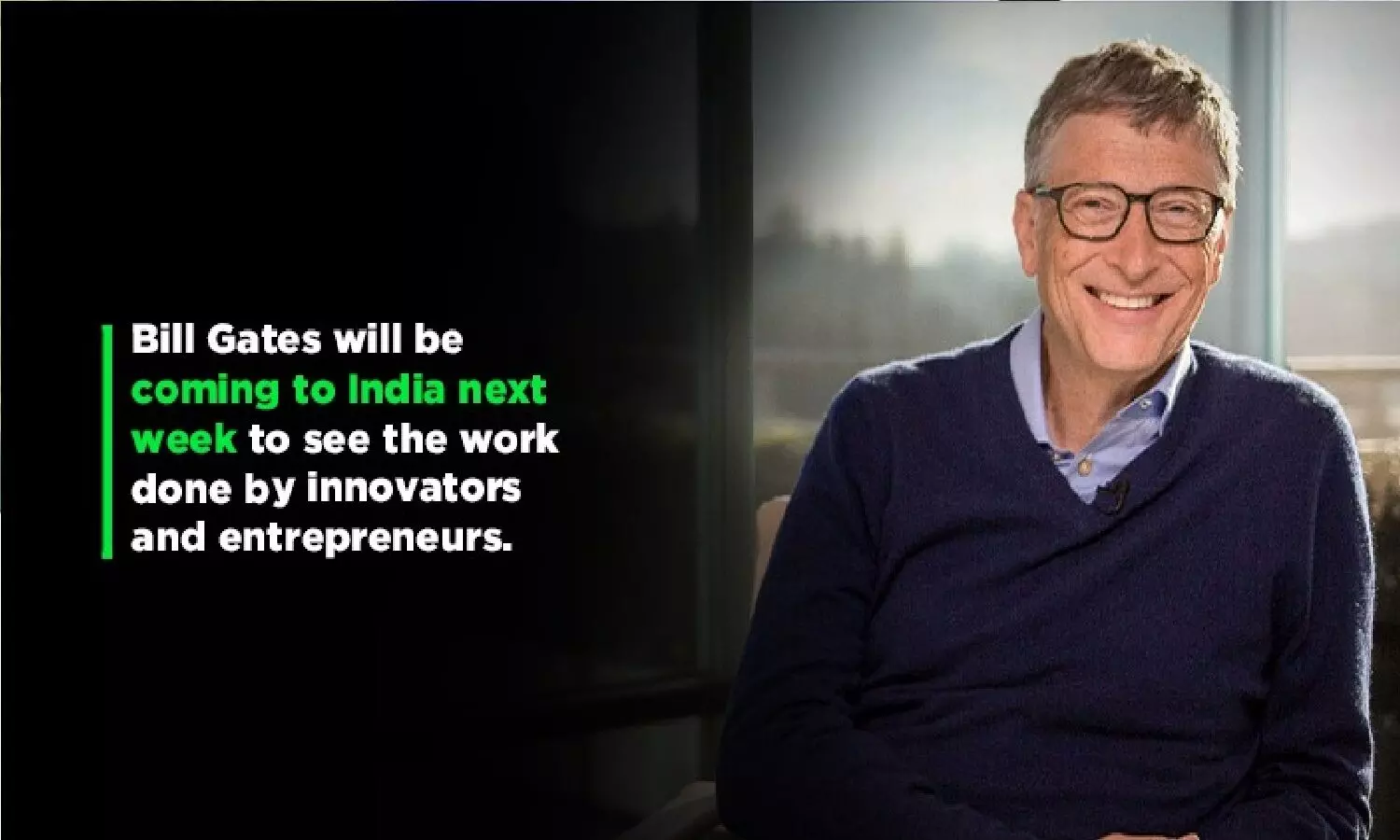 बिल गेट्स ने की भारत की तारीफ, कहा- इंडिया भविष्य की उम्मीद है, बड़ी चुनौतियों से निपटने में सक्षम है बिल गेट्स ने की भारत की तारीफ, कहा- इंडिया भविष्य की उम्मीद है, बड़ी चुनौतियों से निपटने में सक्षम है