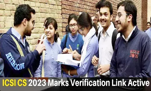 ICSI CS Result 2023 Verification: कंपनी सचिव प्रोफेशनल व एग्जीक्यूटिव रिजल्ट से संतुष्ट नहीं हैं तो वेरिफिकेशन के लिए कर सकते हैं आवेदन, यह है लिंक icsi.edu ICSI CS Result 2023 Verification: कंपनी सचिव प्रोफेशनल व एग्जीक्यूटिव रिजल्ट से संतुष्ट नहीं हैं तो वेरिफिकेशन के लिए कर सकते हैं आवेदन, यह है लिंक icsi.edu