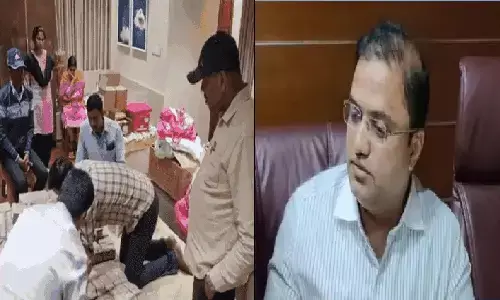बीजेपी MLA का बेटा 40 लाख रुपए की घूस लेता पकड़ा गया! घर में छापा पड़ा तो 6 करोड़ कैश मिला