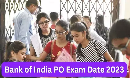 Bank of India PO Exam 2023 के एग्जाम को लेकर आई Latest Update, शेड्यूल हुआ जारी, फटाफट से जानें A TO Z इन्फॉर्मेशन Bank of India PO Exam 2023 के एग्जाम को लेकर आई Latest Update, शेड्यूल हुआ जारी, फटाफट से जानें A TO Z इन्फॉर्मेशन