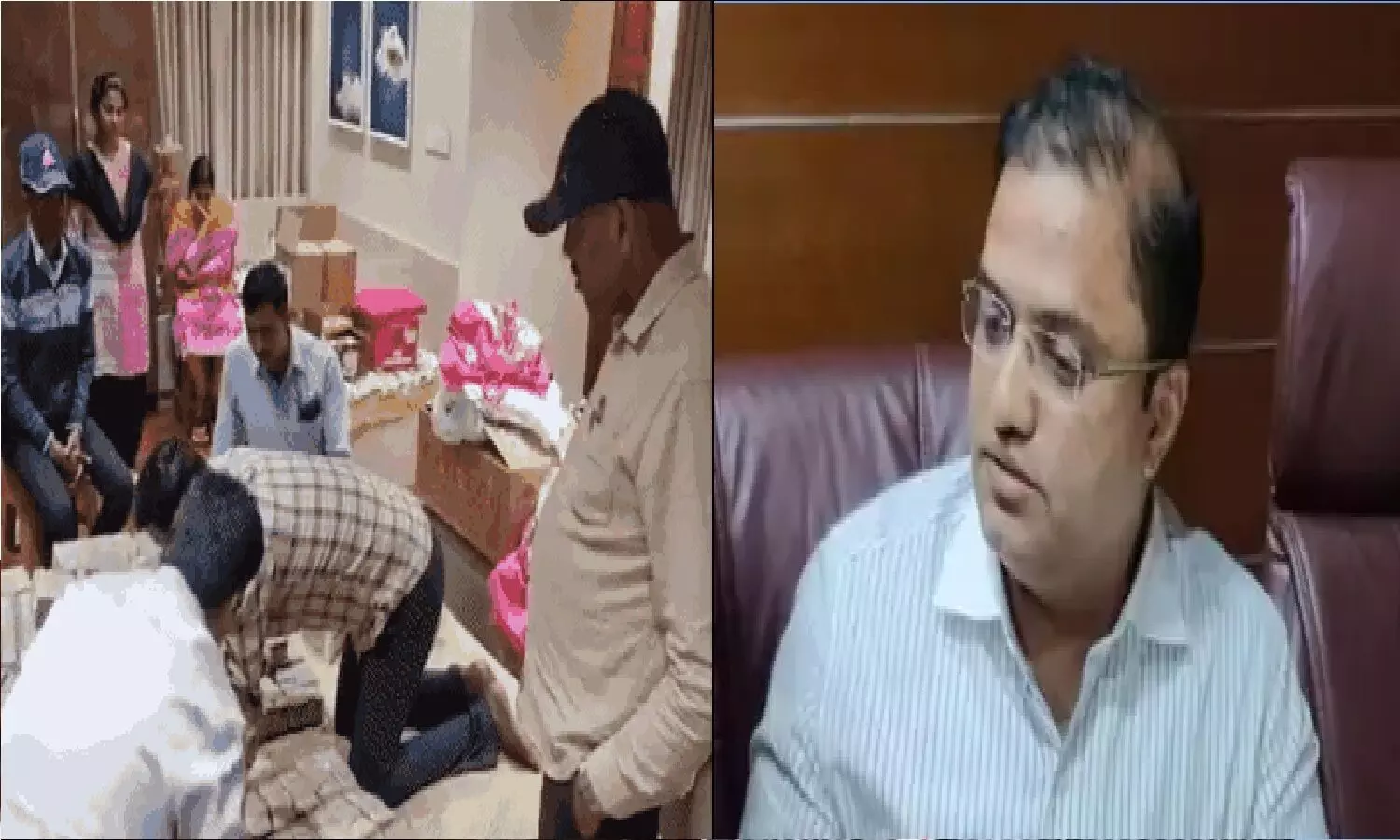 बीजेपी MLA का बेटा 40 लाख रुपए की घूस लेता पकड़ा गया! घर में छापा पड़ा तो 6 करोड़ कैश मिला