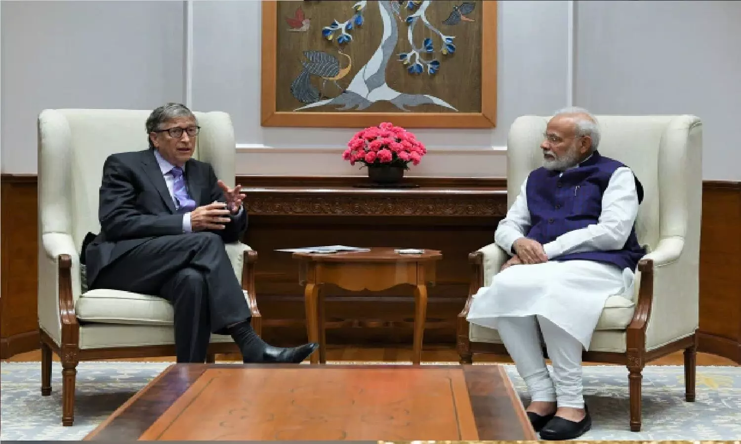 Bill Gates ने की PM Modi से मुलाकात! दोनों के बीच क्या बातें हुईं?