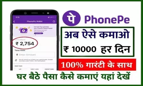 Phone Pay App Se Per Day Kamaye 10000 Rupees: फ़ोन पे से हर दिन कमाएं 10000 रूपए, ये है आसान Process