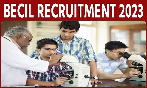 BECIL Recruitment 2023: केंद्र सरकार की कंपनी में नौकरी का सुनहरा मौका, फटाफट से करें चेक BECIL Recruitment 2023: केंद्र सरकार की कंपनी में नौकरी का सुनहरा मौका, फटाफट से करें चेक