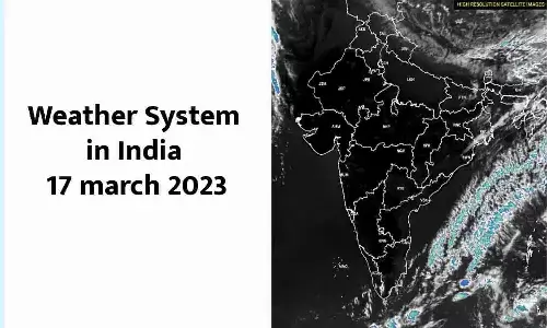 सम्पूर्ण भारत का मार्च 17, 2023 का मौसम पूर्वानुमान
