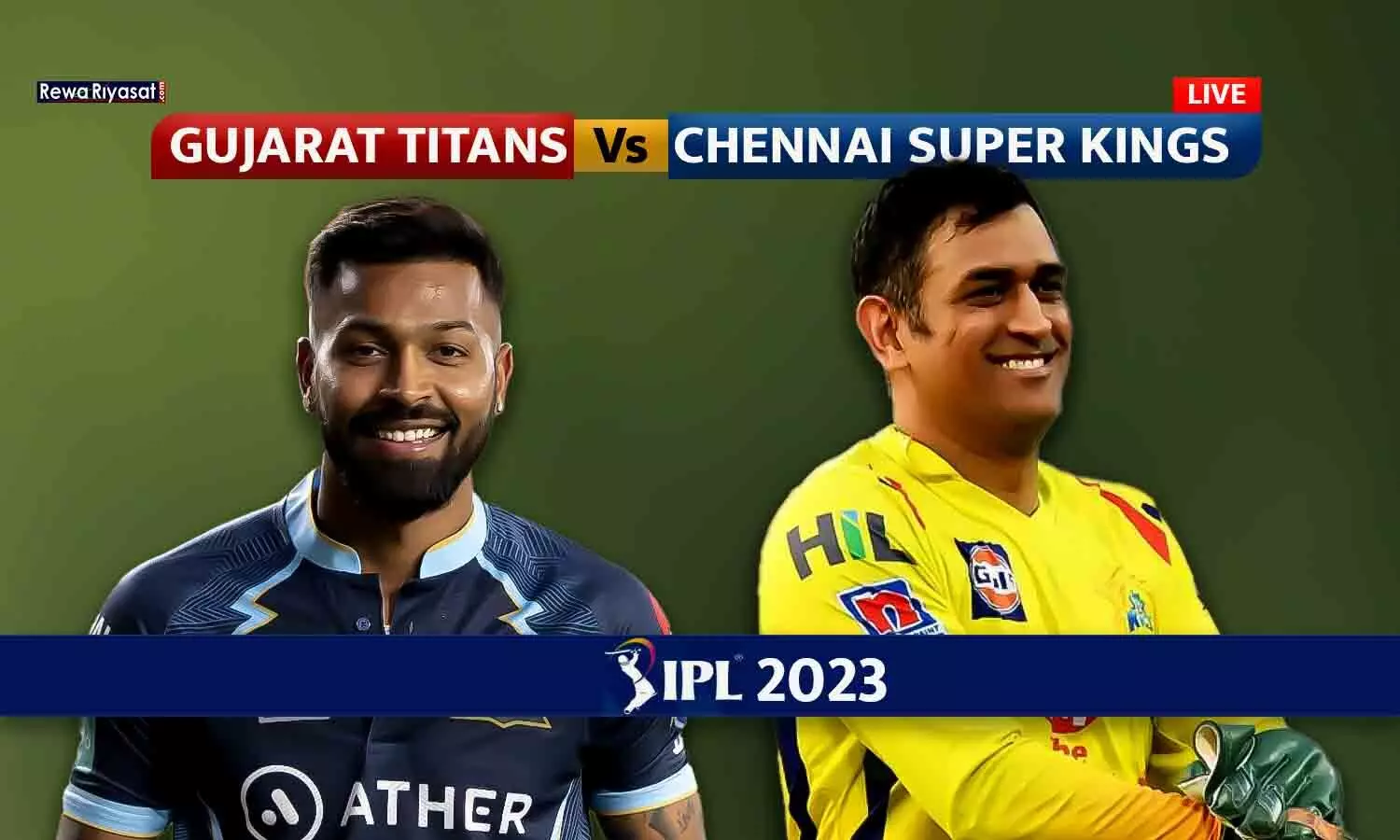 GT Vs CSK, Match 1 IPL 2023 LIVE Updates: गुजरात ने चेन्नई को 5 विकेट से हराया, ऋतुराज ने 92, गिल ने 63 बनाए; टाइटंस ने धोनी ब्रिगेड को तीसरी बार दी मात